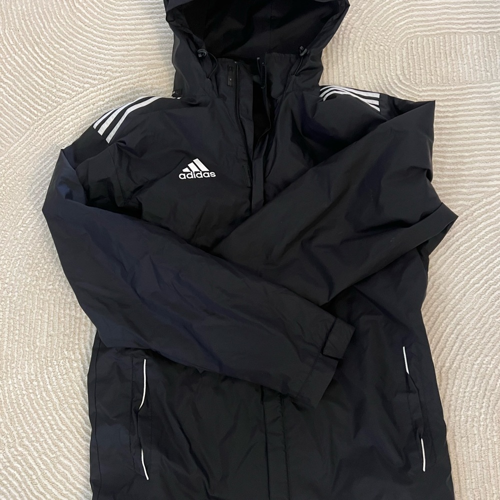 Adidas Black Rain Jacket